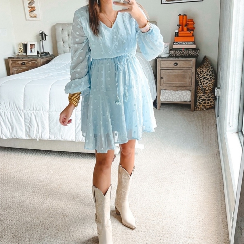 Cute blue dress - Picture 1 of 1